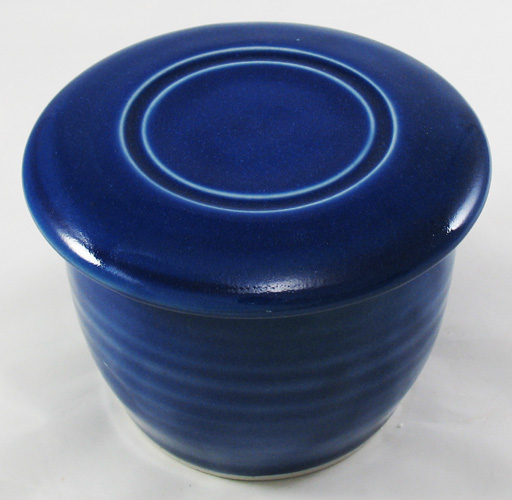Cobalt Blue French Butter Dish