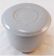 Stony white French Butter Dish