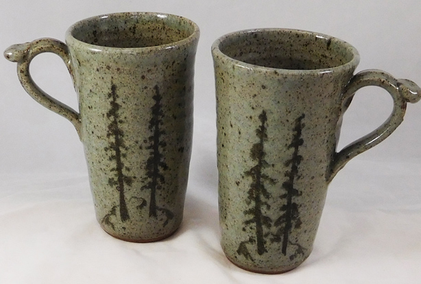 14 oz Tall car tray mug, Gray