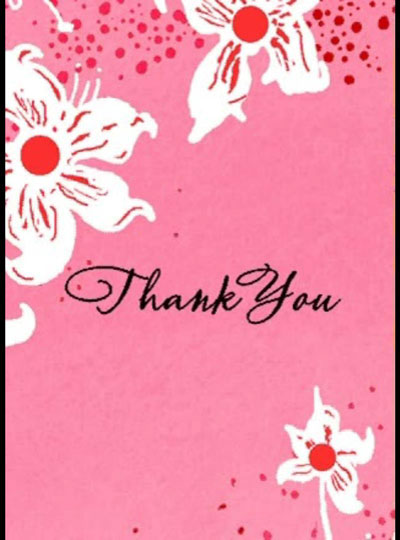 Thank You Card